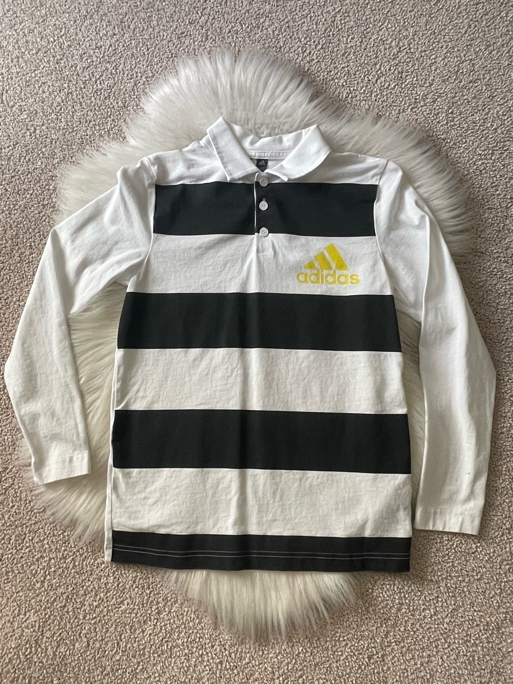 Boys Adidas Long Sleeve Shirt